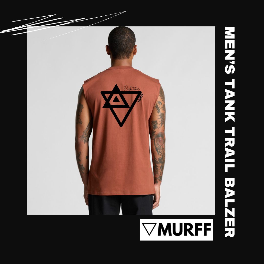 MENS TANK -  TRAIL BLAZER - RISK TAKER